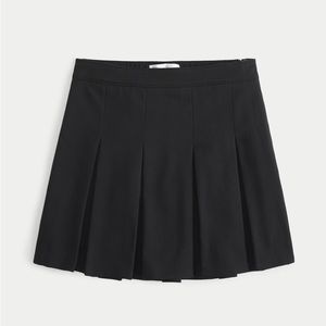 small high waisted black hollister skirt